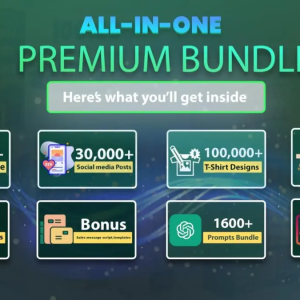 All-In-One Premium Bundle With Resell Rights