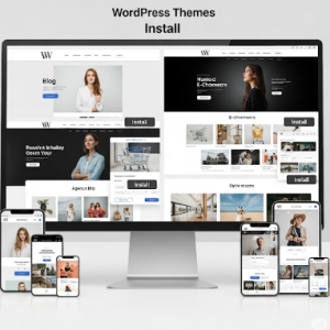 100 Premium WordPress Templates – Fully Responsive & SEO-Friendly Themes