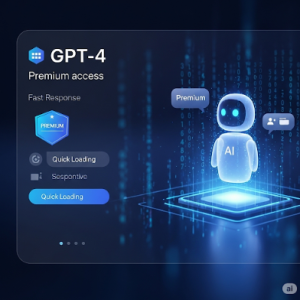 ChatGPT Plus Premium Access – Faster Responses & Priority Features
